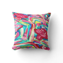 Hübsches rosa Patiokissen