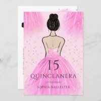 Hübsches Rosa Princess Dress Quinceanera Party