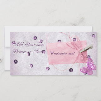 Hübsches rosa Schmetterlingsdesign