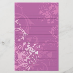 hübsches rosa, wirbelfarbenes Papier