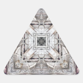 Hübsches rosafarbenes Aztekemuster Inspiriert Must Dreieckiger Aufkleber