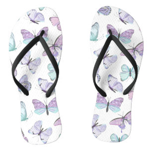 Hübsches Schmetterlingsmuster Flip Flops