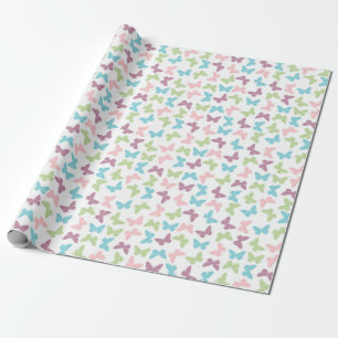 Hübsches Schmetterlingsmuster-Wrap-Papier Geschenkpapier