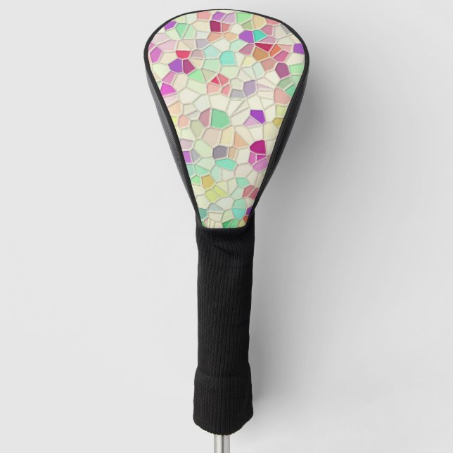 Hübsches Schneidglas 2 Golf Headcover (Vorderseite)