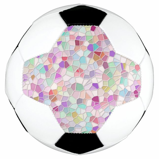 Hübsches Schneidglas Fußball (Vorderseite)