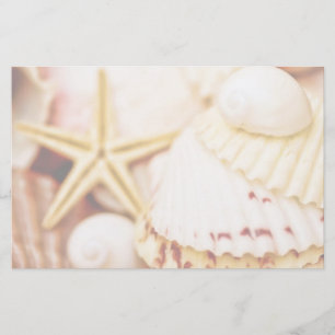 Hübsches Seashells-Briefpapier Briefpapier