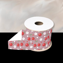 Hübsches Sommerkreuz Muster Ribbon Ripsband