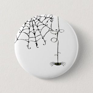 HÜBSCHES spiderweb Button