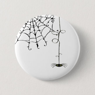 HÜBSCHES spiderweb Button