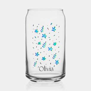 Hübsches Sweet Modern Blume Design Dosenglas