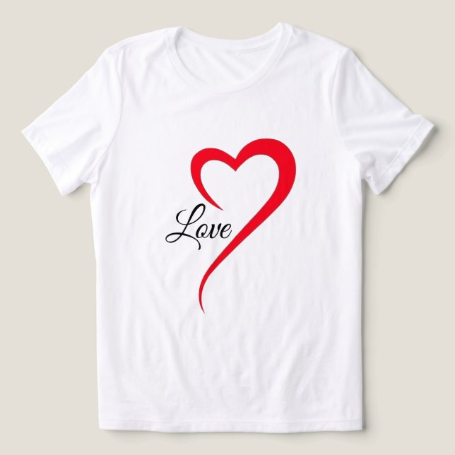 Hübsches T-Shirt-Design Tri-Blend Shirt (Design Vorderseite)