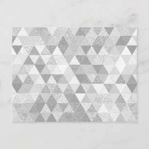 Hübsches Triangle-Muster II + Ihre Ideen Postkarte