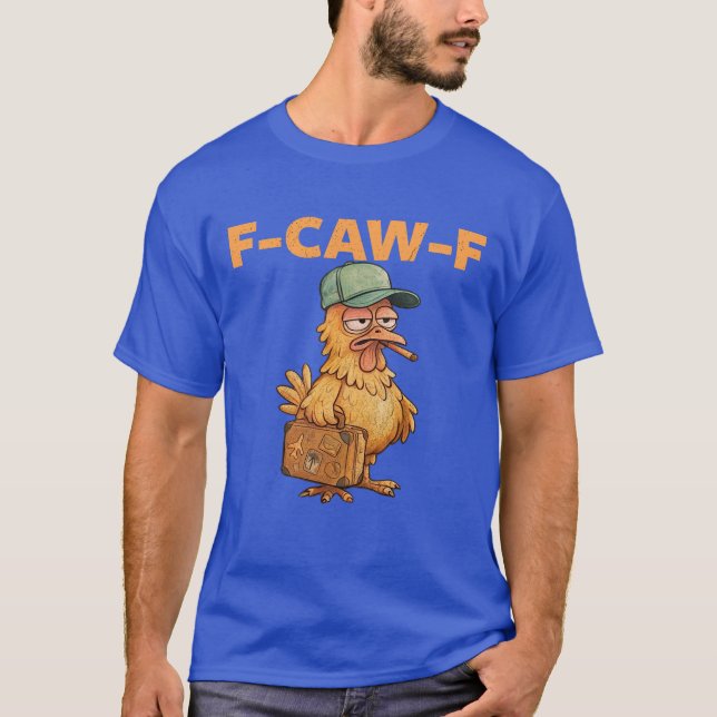 Hübsches und humorvolles F-Caw-F-Thug-Lebendickche T-Shirt (Vorderseite)