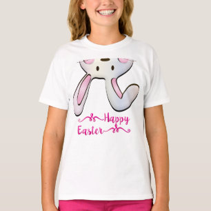 Hübsches und Niedliches Pink Osterkaninchen Bunny  T-Shirt
