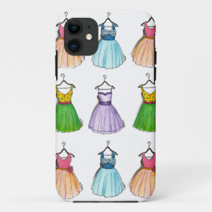 Hübsches Vintages Party Kleider Fashion Wardrobe C Case-Mate iPhone Hülle