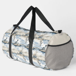 HÜBSCHES WASSERFARBENLICHT UND FLYVÖGEL DUFFLE BAG
