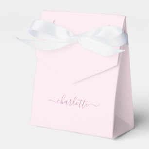 Hübsches Weich rosa und rot Geschenkschachtel