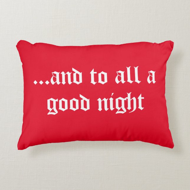 Hübsches Weihnachtsakkkissen Dekokissen (Vorderseite)