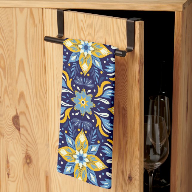 Hübsches Weihnachtsfest Muster Küchentücher (Drittel gefaltet)