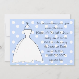 Hübsches weißes Kleid Einladung