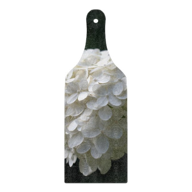 Hübsches White Limon Hydrangea-Schneidboard Schneidebrett (Vorderseite)