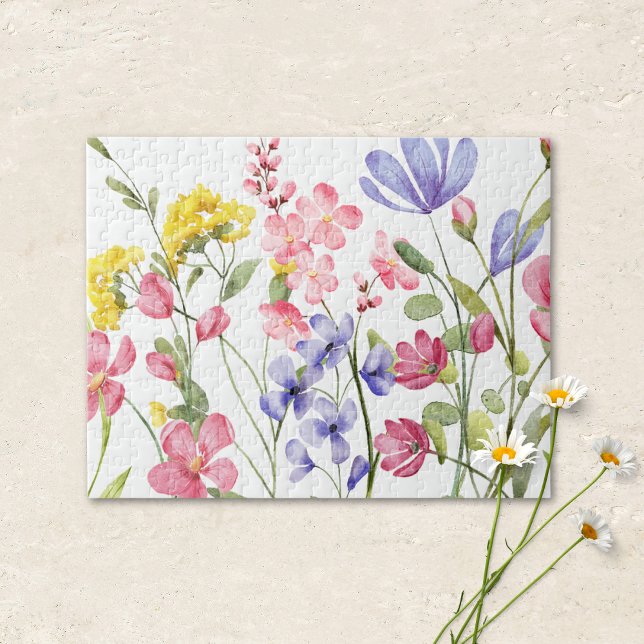 Hübsches Wildblumen-Puzzle Puzzle (Von Creator hochgeladen)