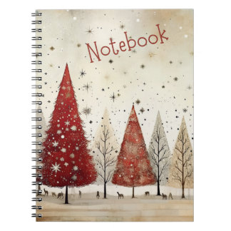 Hübsches WinterNotebook Notizblock
