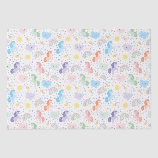 Hübsches Zierpapier Seidenpapier (Vorderseite)