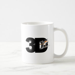 Hubschrauber 3d tasse