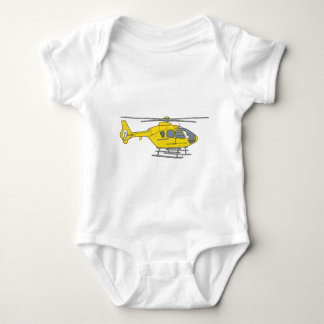 Hubschrauber Baby Strampler