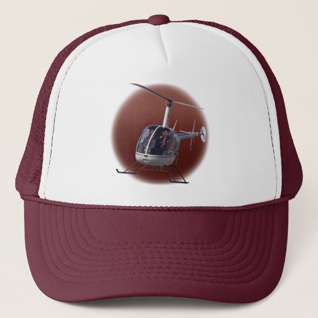 Hubschrauber Baseball Caps Hubschrauber Hubschraub Truckerkappe (Vorderseite)