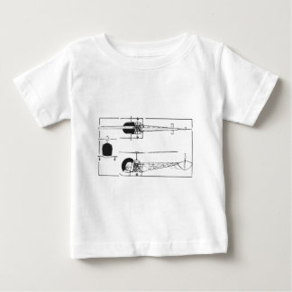 Hubschrauber Bell 47 Baby T-shirt