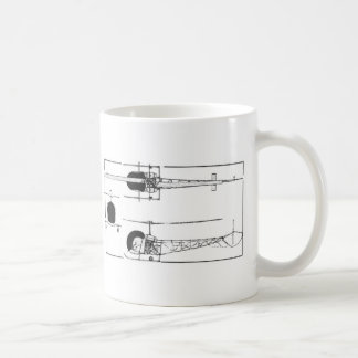 Hubschrauber Bell 47 Tasse