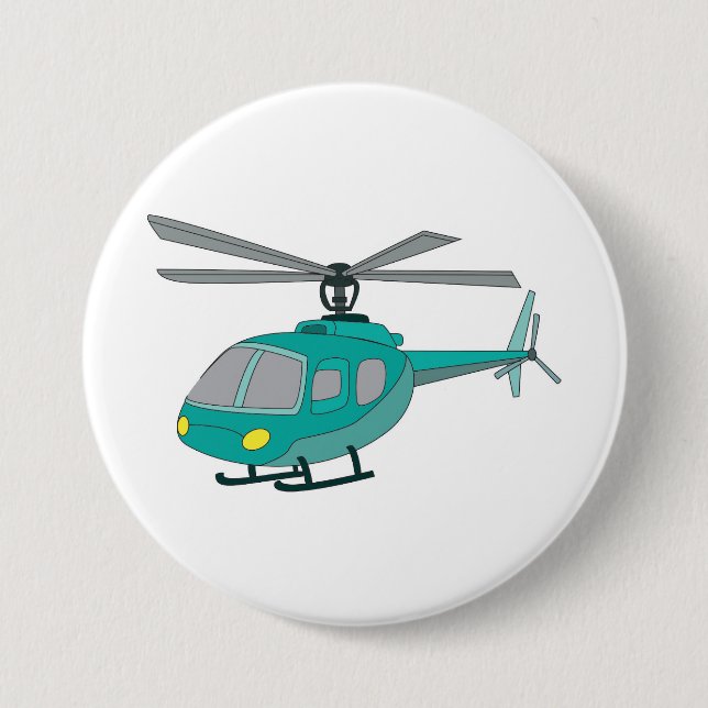 Hubschrauber Button (Vorderseite)