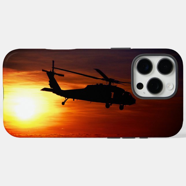 Hubschrauber  Case-Mate iPhone hülle (Rückseite (Horizontal))