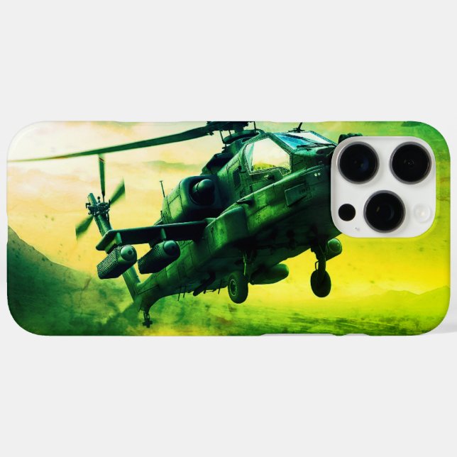 Hubschrauber  Case-Mate iPhone hülle (Rückseite (Horizontal))