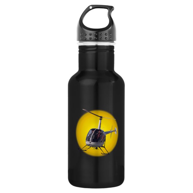 Hubschrauber Flasche Cooler Hubschrauber Trinkflasche (Vorderseite)