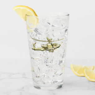 Hubschrauber Glas