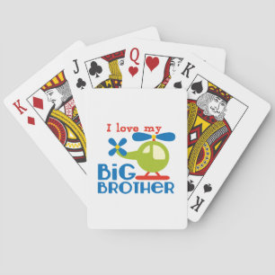 Hubschrauber I Liebe mein großer Bruder Spielkarten
