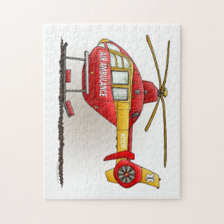 Hubschrauber-Krankenwagen Puzzle
