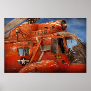 Hubschrauber - Küstenwache Hubschrauber Poster