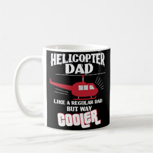 Hubschrauber-Pilot-Vater-Geschenktasse Flugmechani Kaffeetasse