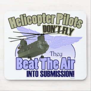 Hubschrauber-Piloten fliegen nicht… [CH-47] Mousepad