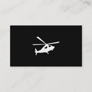 Hubschrauber-Piloten Visitenkarte