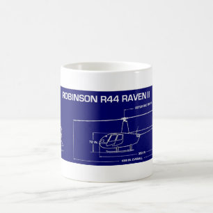 Hubschrauber R44 Kaffeetasse