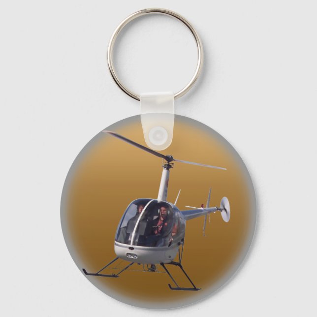 Hubschrauber Schlüsselketten Coole Hubschrauber Ge Schlüsselanhänger (Vorderseite)