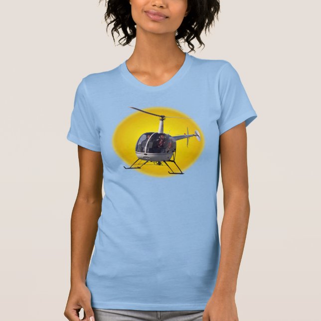 Hubschrauber-T - Shirt Bio Chopper-Tee-Shirt (Vorderseite)
