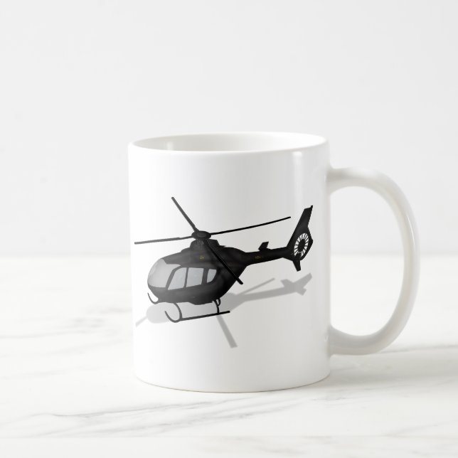 Hubschrauber Tasse (Rechts)