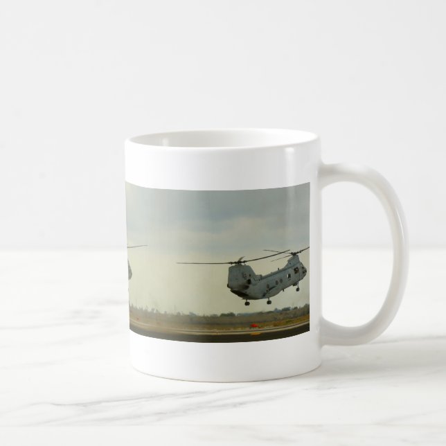 Hubschrauber-Tasse Kaffeetasse (Rechts)