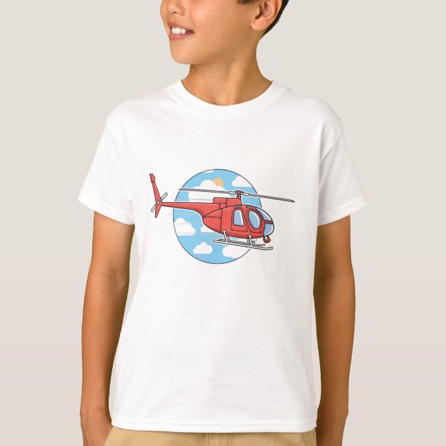 Hubschrauber-VersuchsShirt T-Shirt (Vorderseite)
